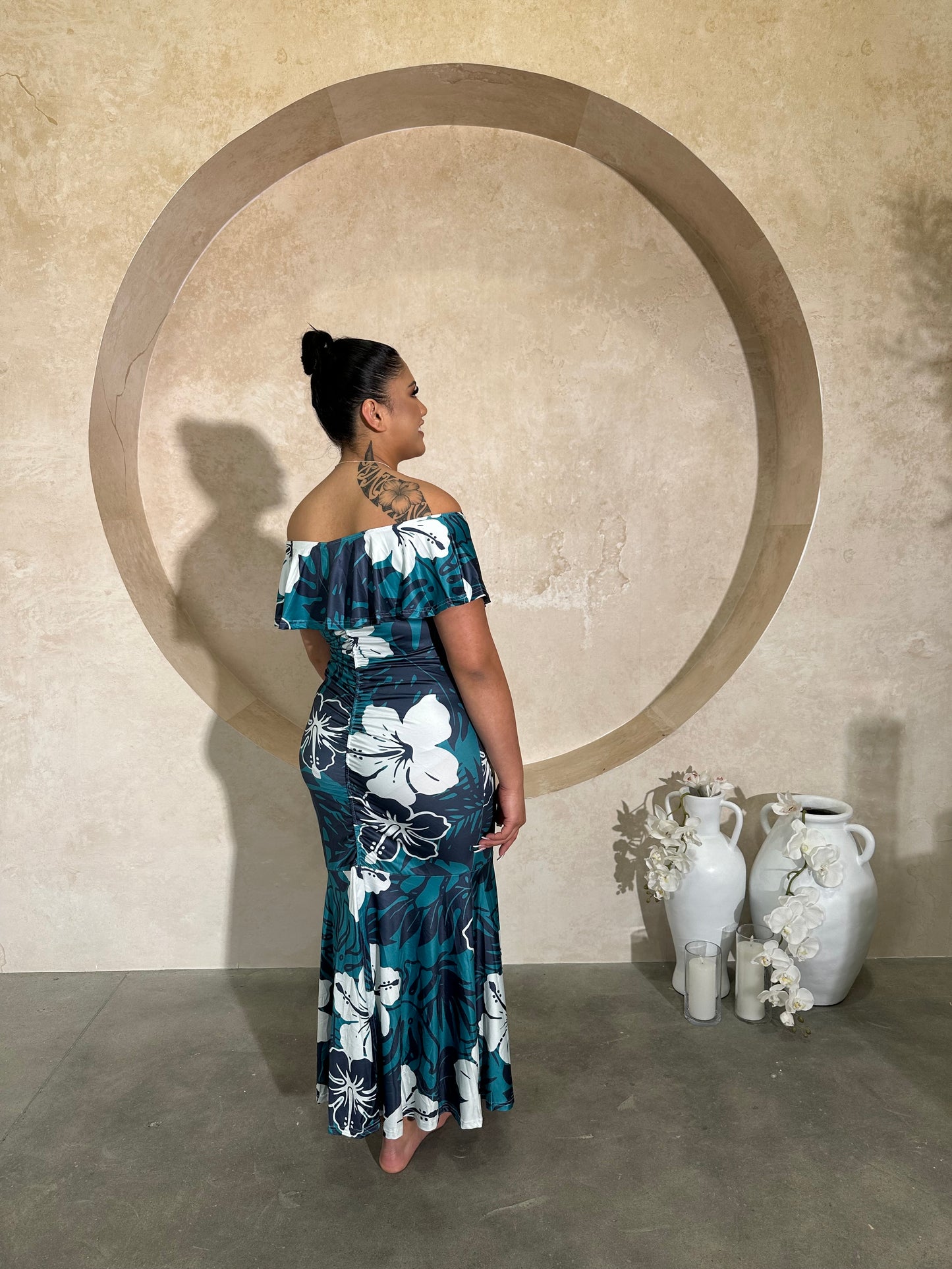 Oceania Scrunch Dress
