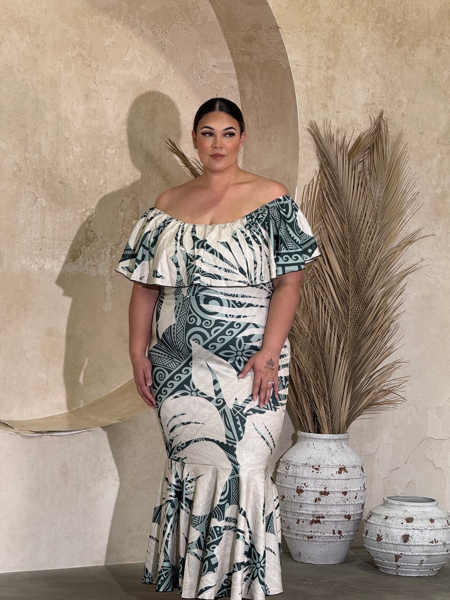 PRE ORDER - PACIFIKA - Off Shoulder Dress