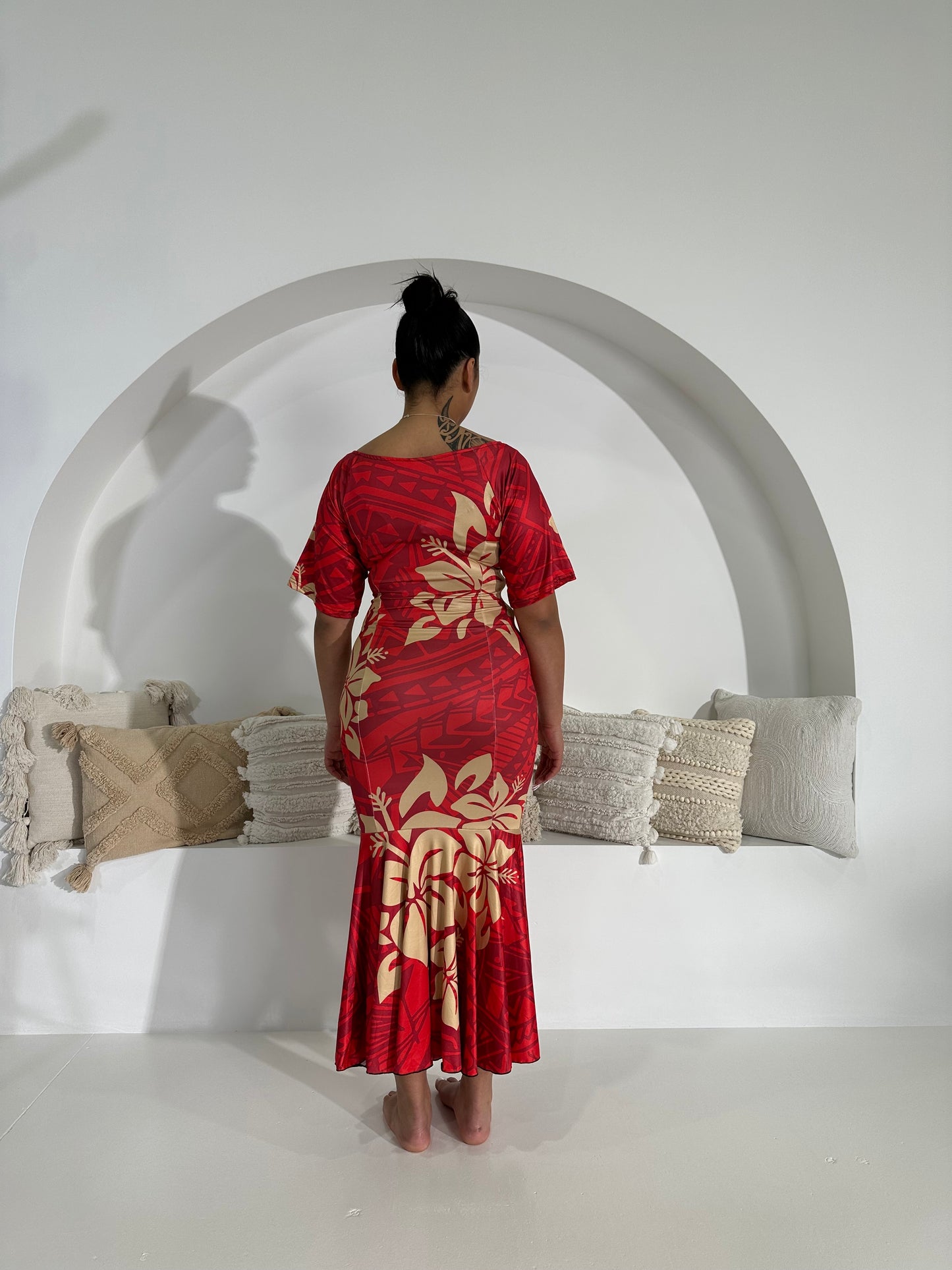 Luxe RED Sleeve Dress