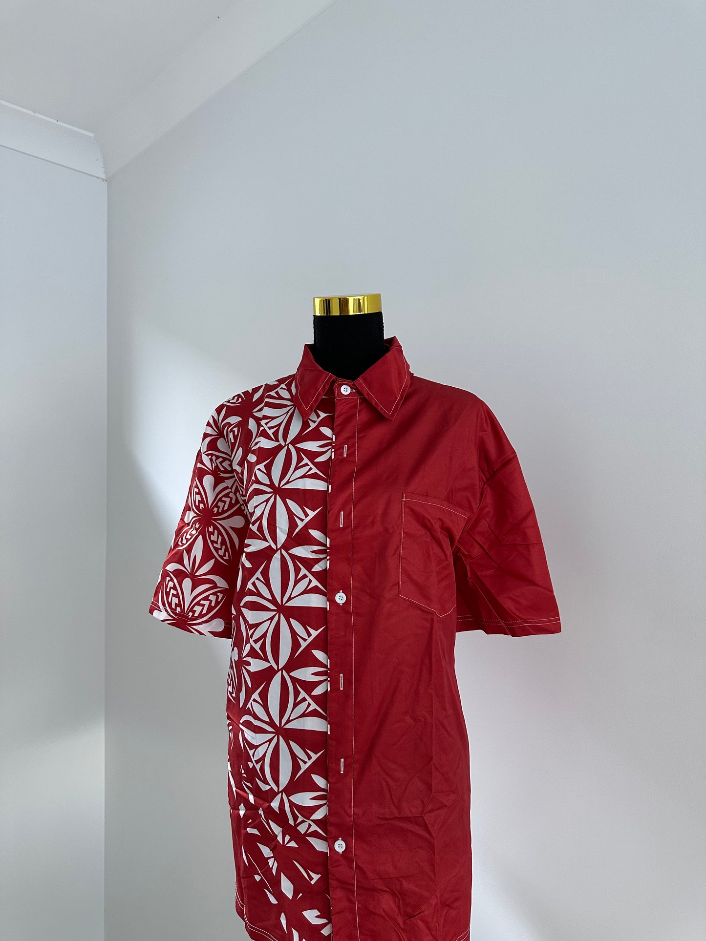 Amika BURGUNDY Men’s Shirt