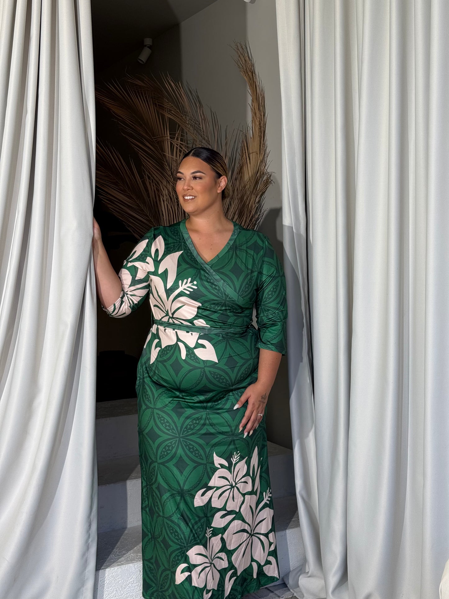AULELEI - Maxi Wrap Dress