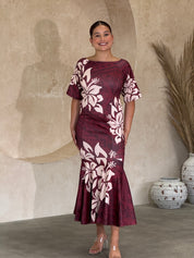 PRE ORDER ONLY - Luxe - BROWN - Sleeve Dress