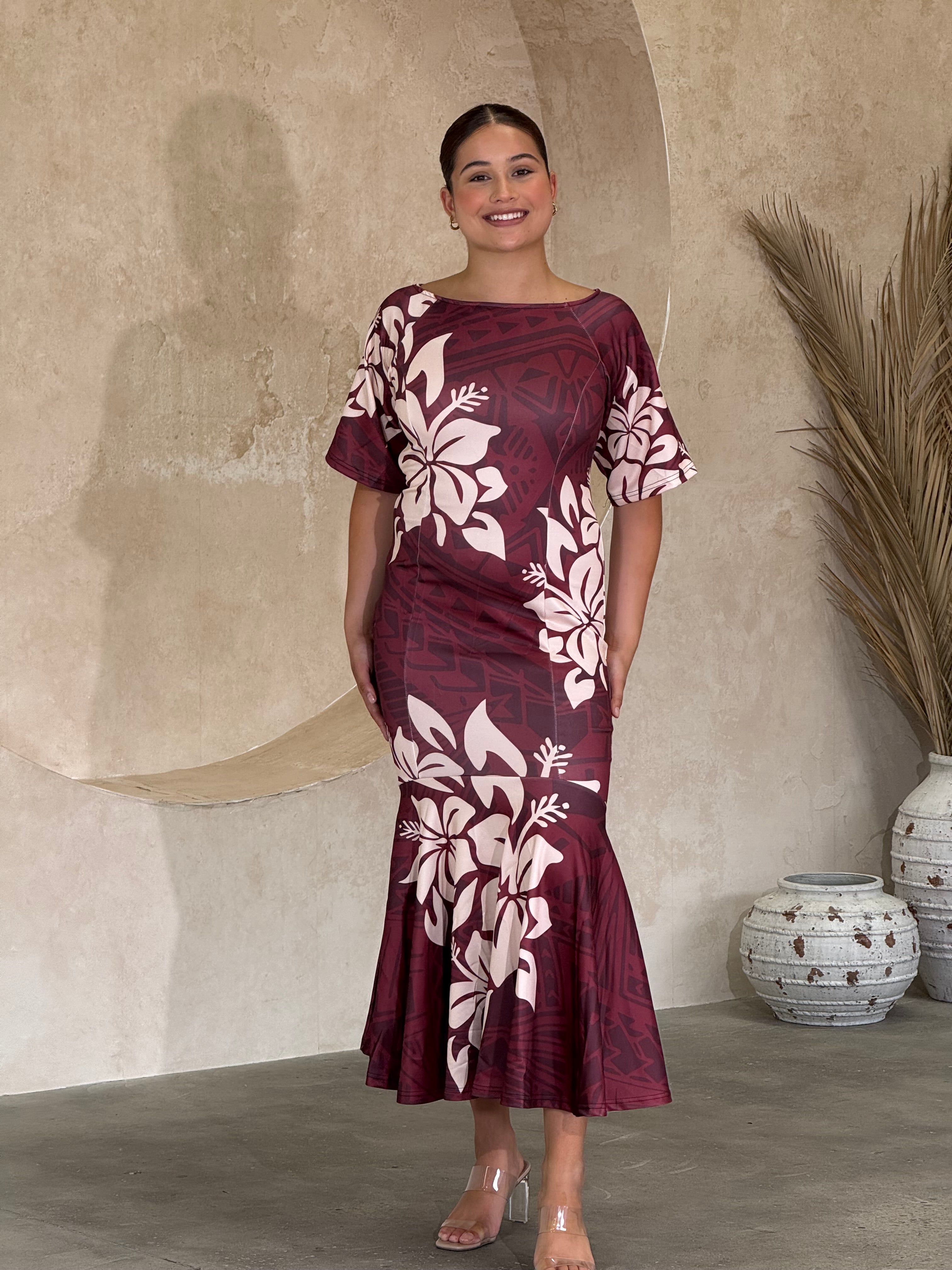 PRE ORDER ONLY - Luxe - BROWN - Sleeve Dress