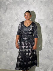 MANEA Maxi Wrap Dress