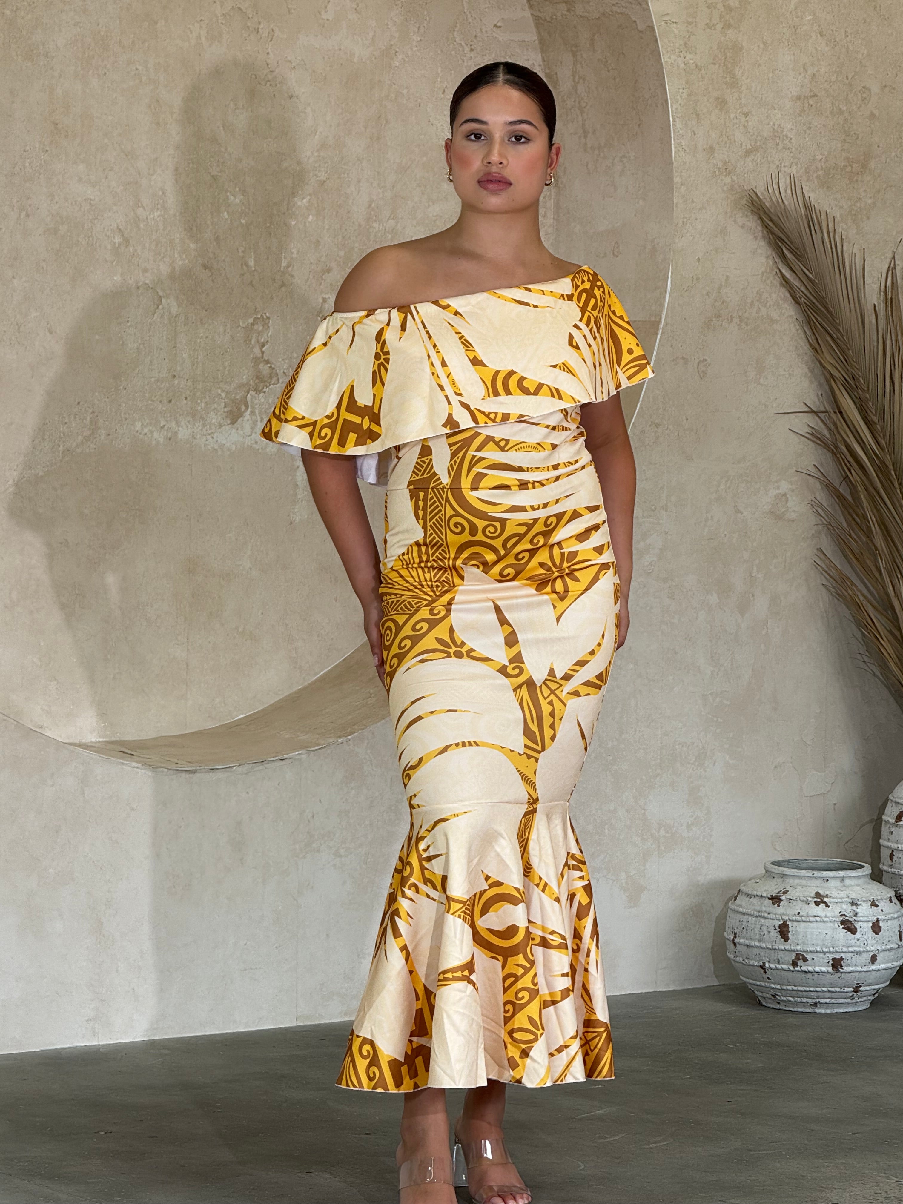 NEW - PACIFIKA -  Off Shoulder Dress