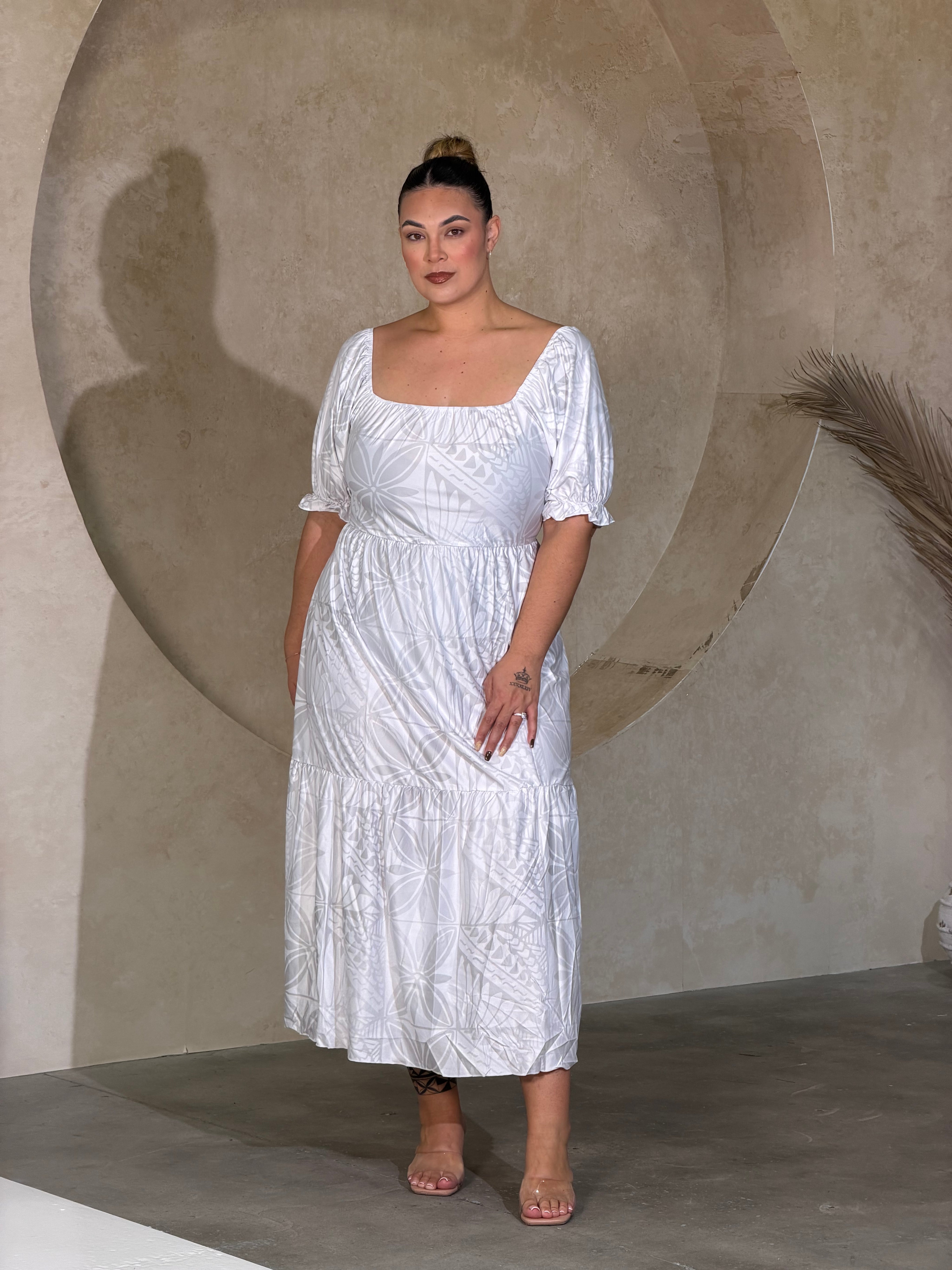 All White - Womens Sun Dress