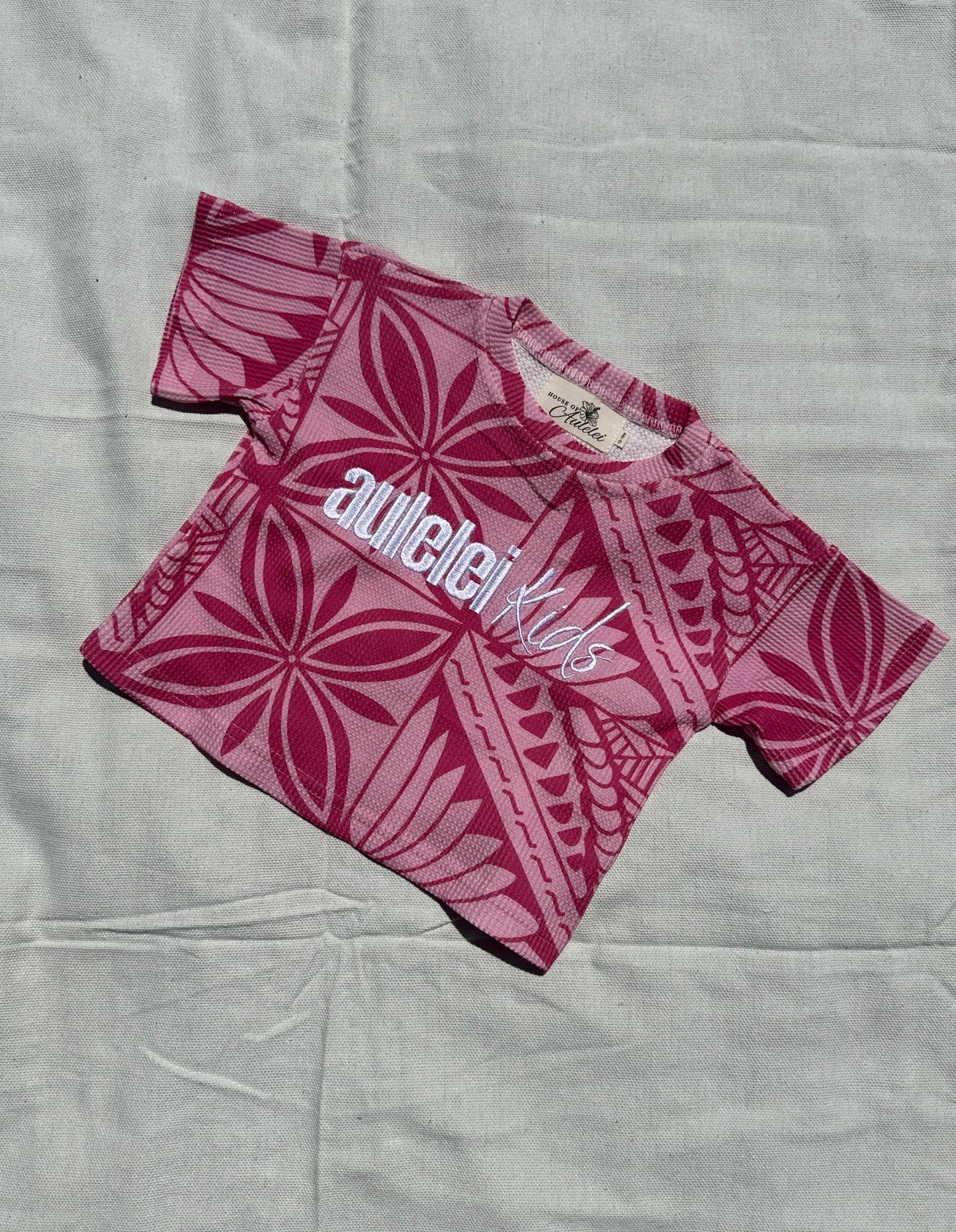 Aulelei KIDS - Waffle Short Set