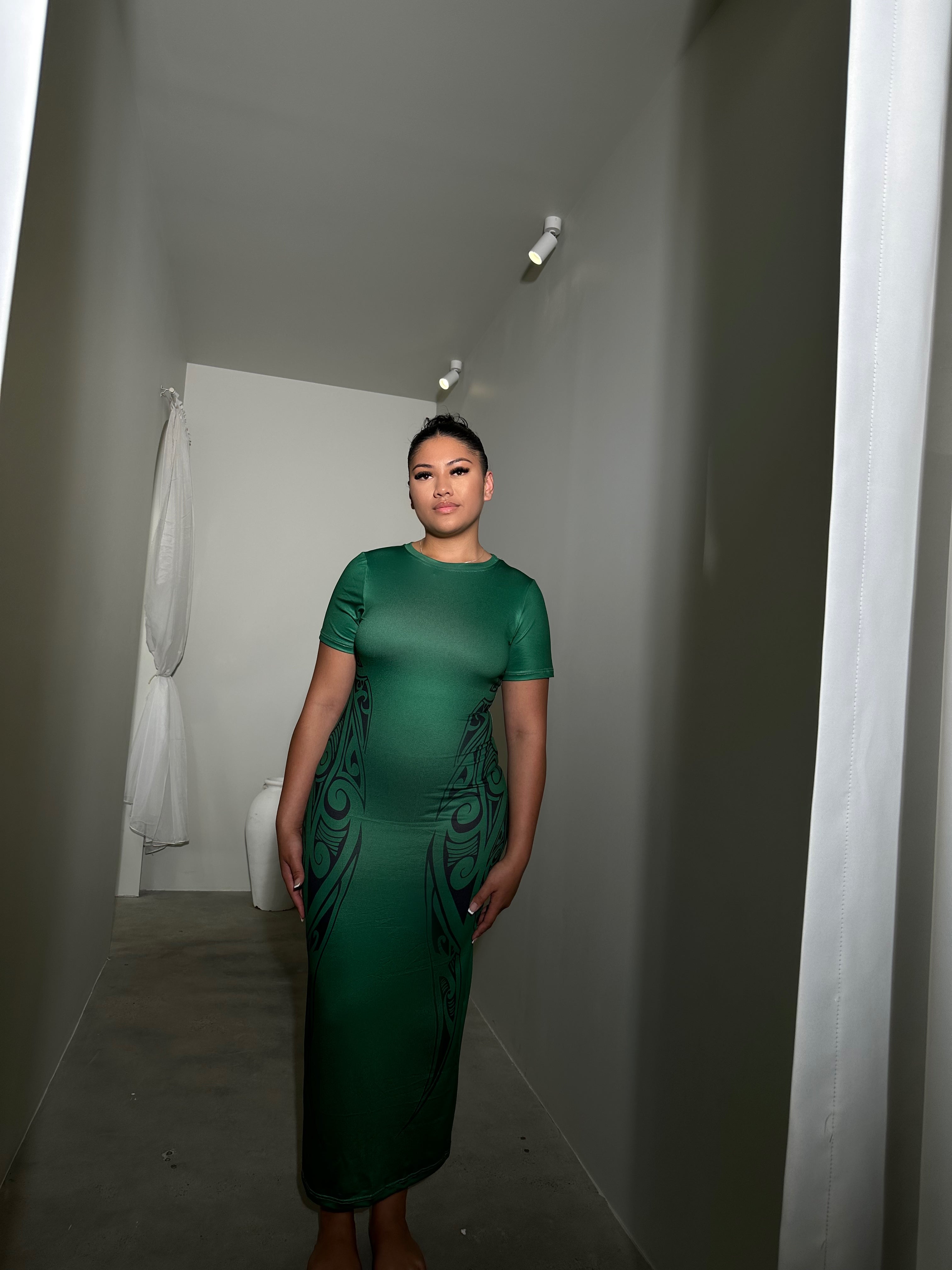 PRE ORDER ONLY - Awhea POUNAMU/PANGO Dress