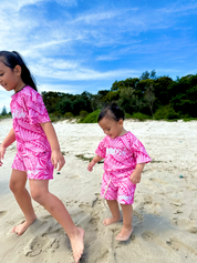 Aulelei KIDS - Waffle Short Set