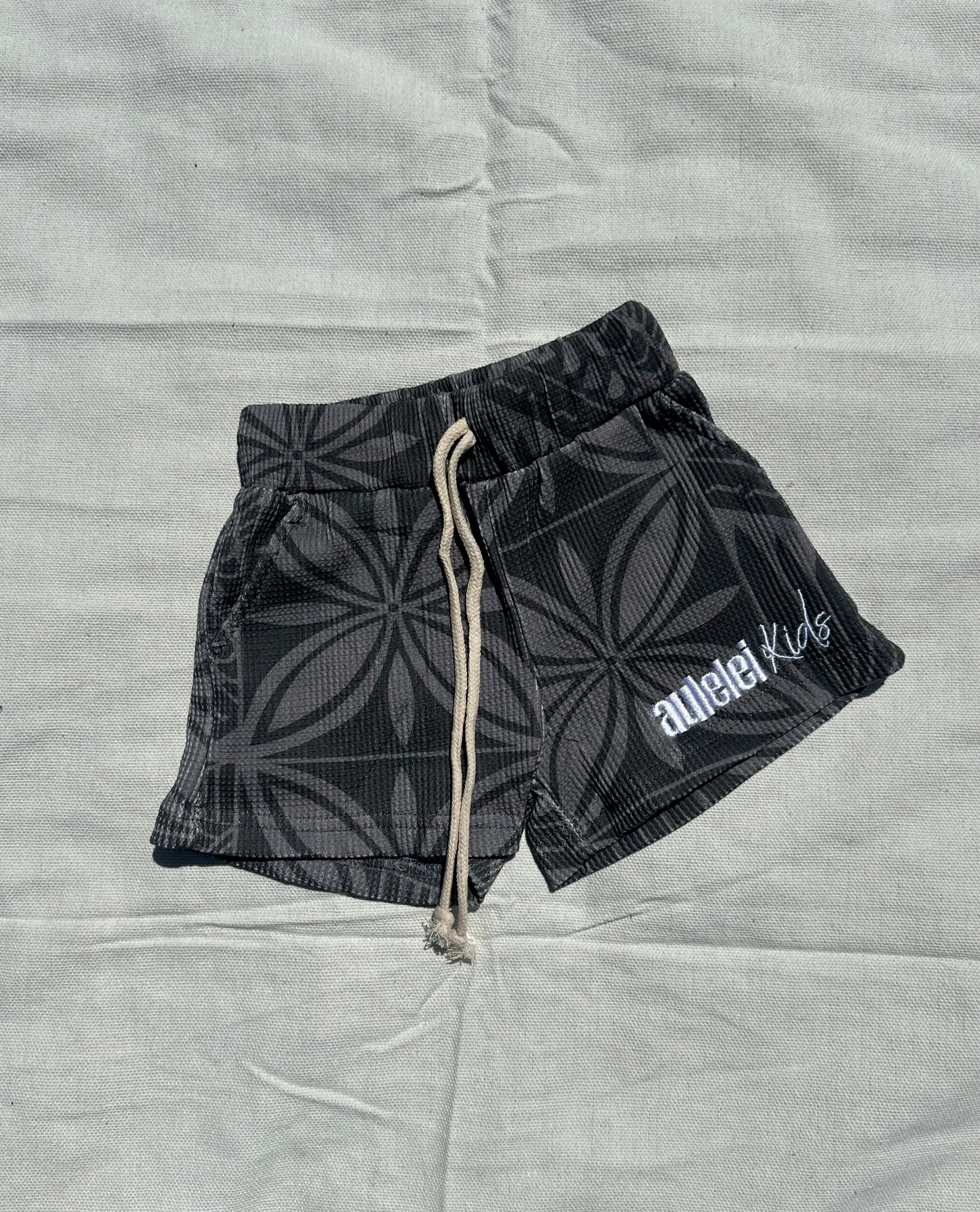 Aulelei KIDS - Waffle Short Set