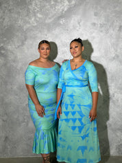 MANEA Maxi Wrap Dress