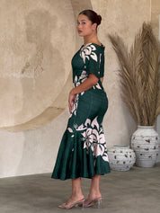 NEW - Luxe - EMERALD - Sleeve Dress
