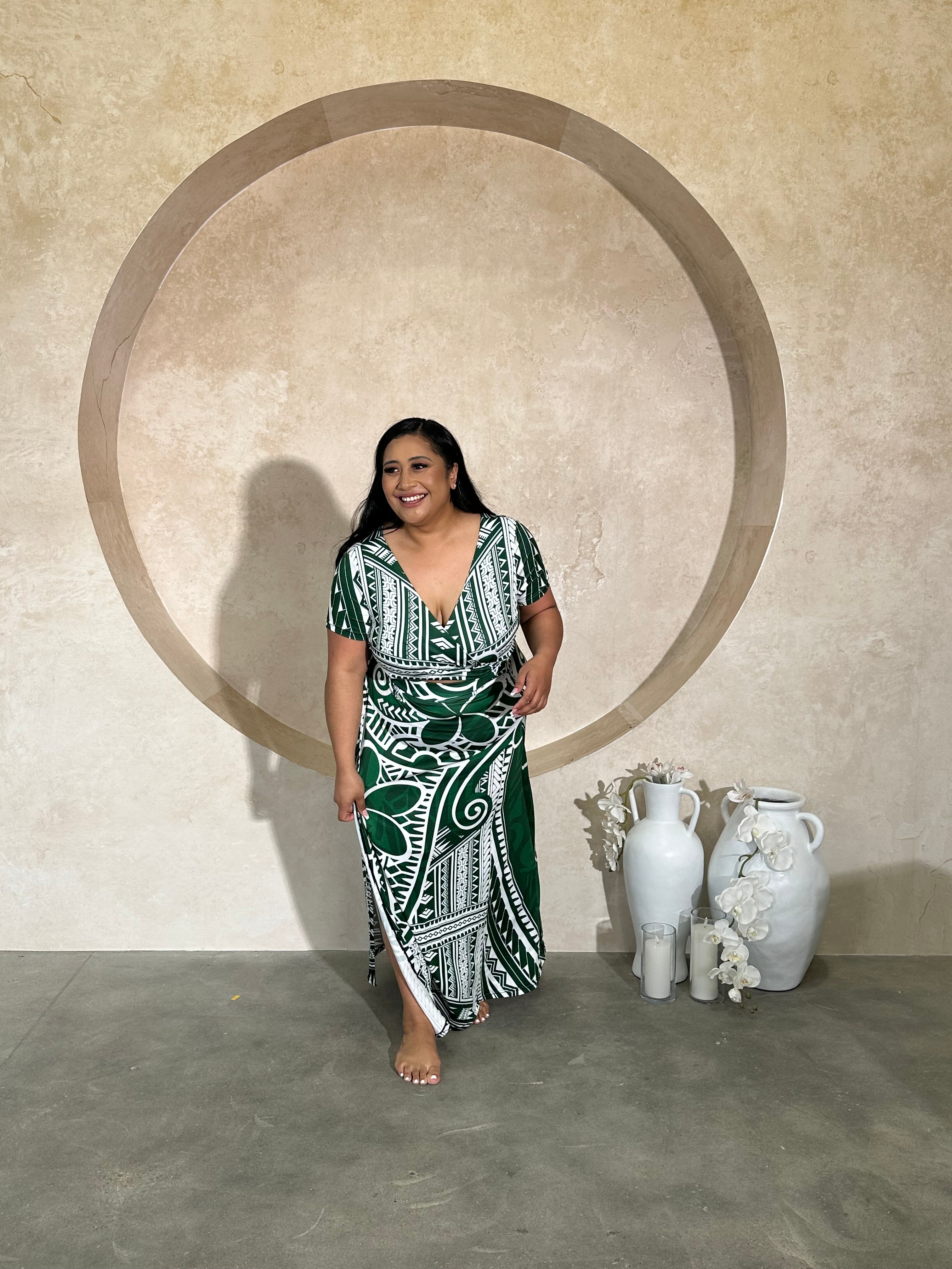 PRE ORDER ONLY - Leilua GREEN Skirt Set
