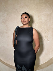 PRE ORDER ONLY Hibiscus - Knot Maxi Dress
