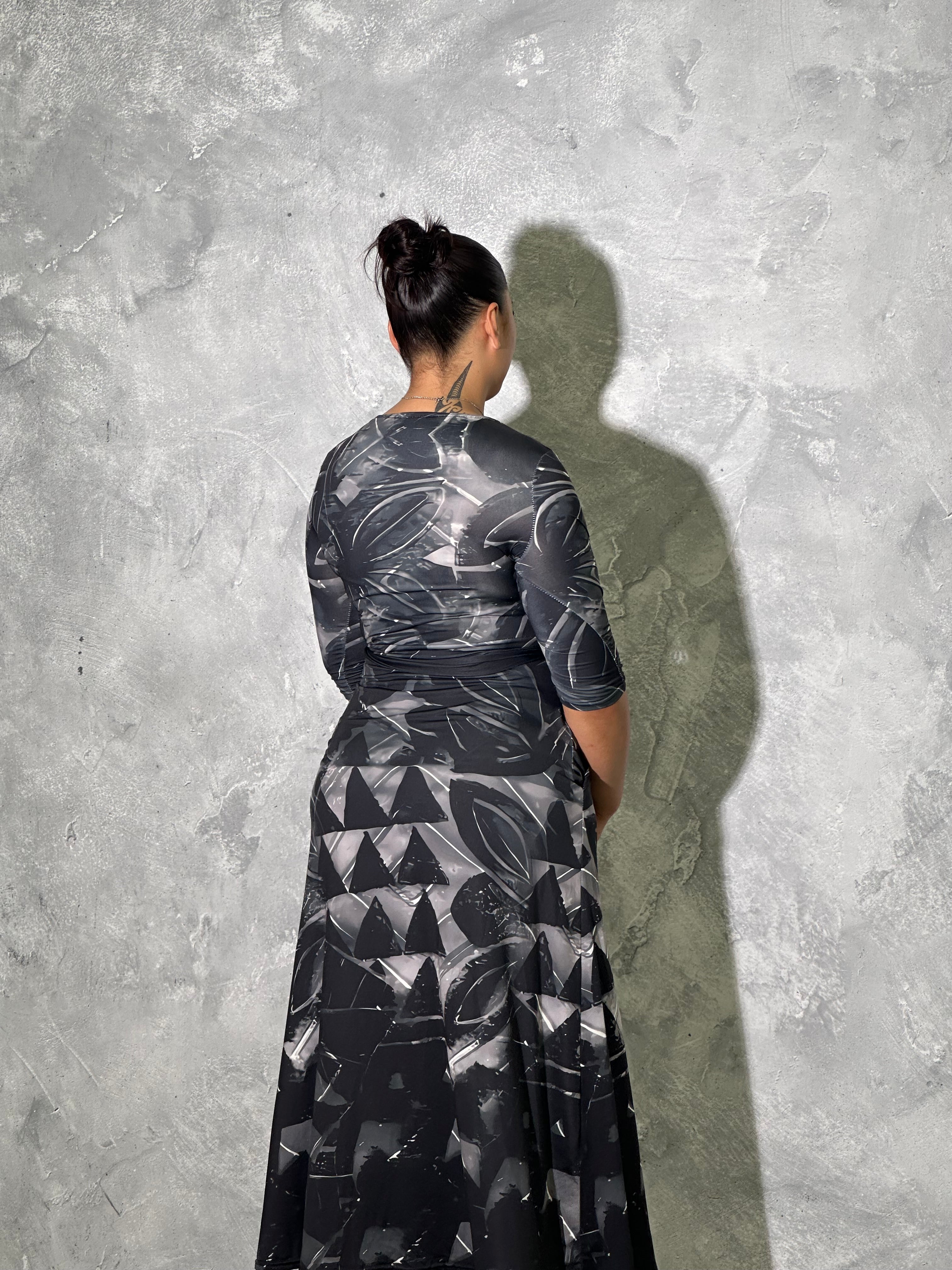 MANEA Maxi Wrap Dress
