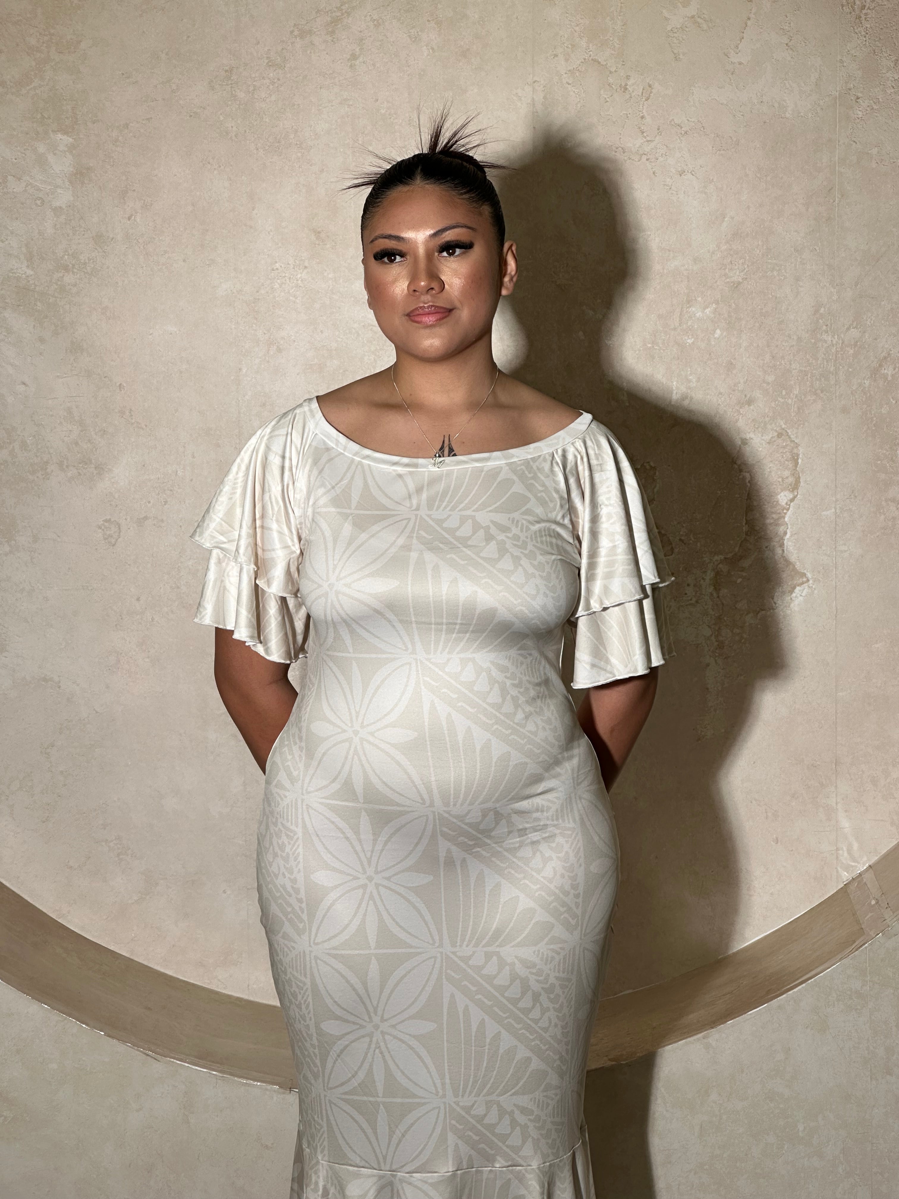 Armania - Ruffle Sleeve Dress - PRE ORDER