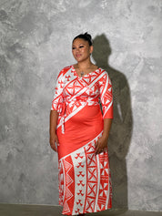 PACIFIKA Maxi Wrap Dress