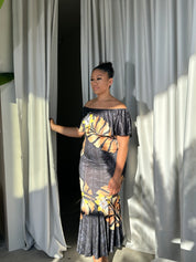 PRE ORDER ONLY - Sienna Black Off-Shoulder