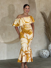 NEW - PACIFIKA -  Off Shoulder Dress