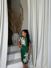 PRE ORDER Only - AULELEI - Girls Qi Pao Dress
