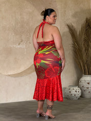 NEW - MALU ALOFA - Backless Dress