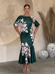 NEW - Luxe - EMERALD - Sleeve Dress