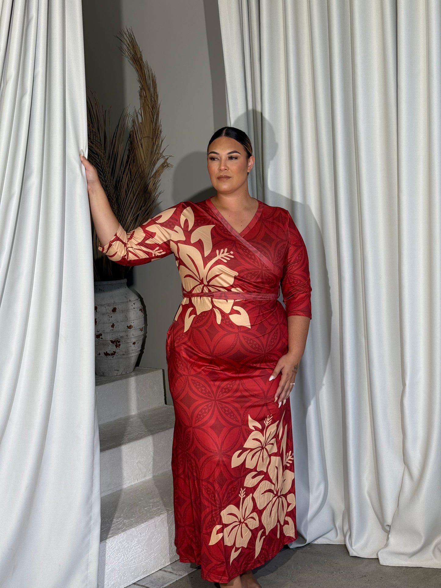 AULELEI - Maxi Wrap Dress