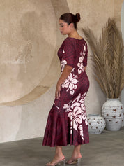 PRE ORDER ONLY - Luxe - BROWN - Sleeve Dress