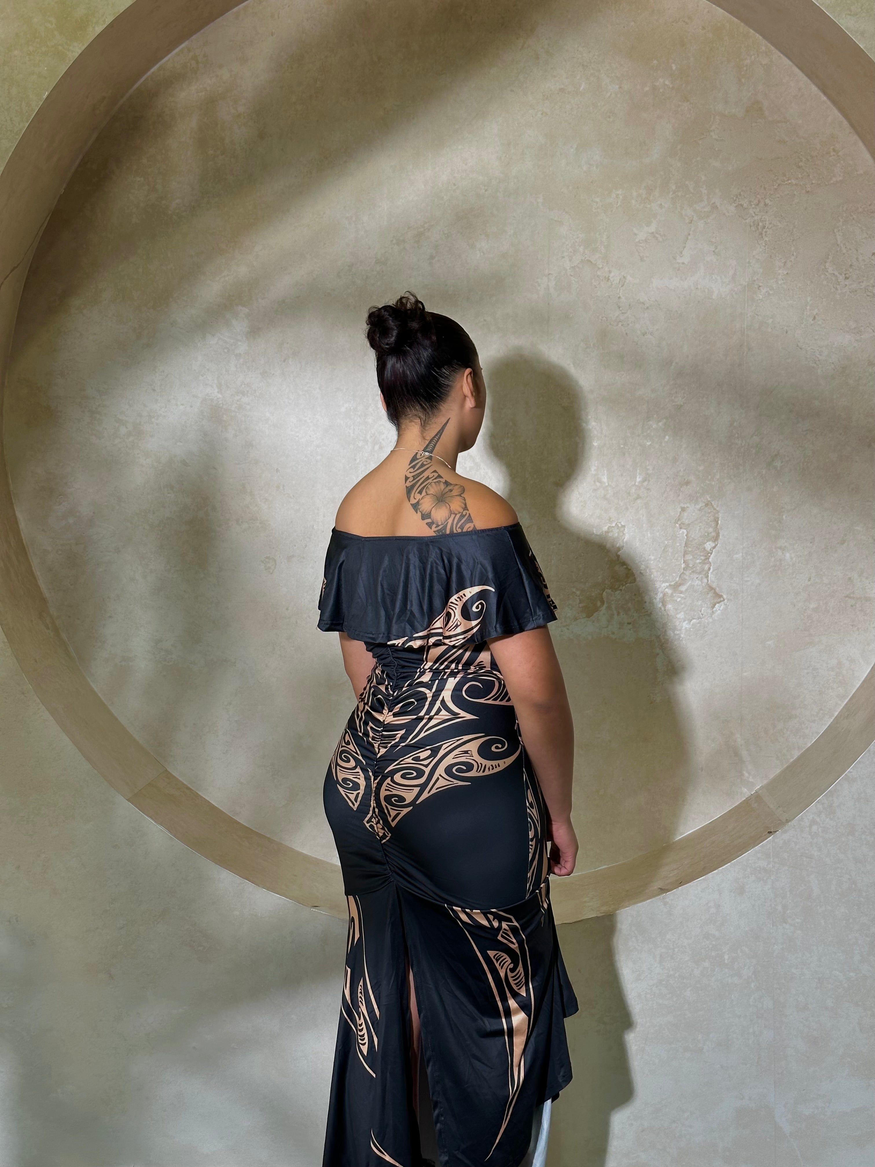 PRE ORDER ONLY - Awhea Scrunch Dress