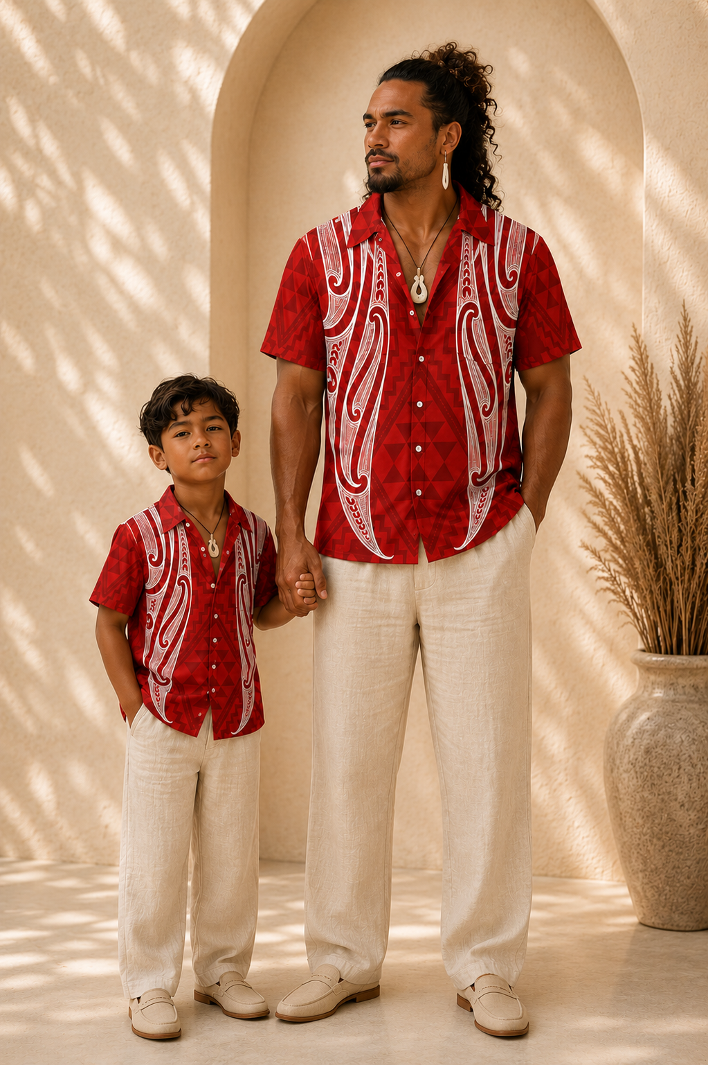 PRE ORDER ONLY - NEW WAIRUA - BOYs Button Up Shirt