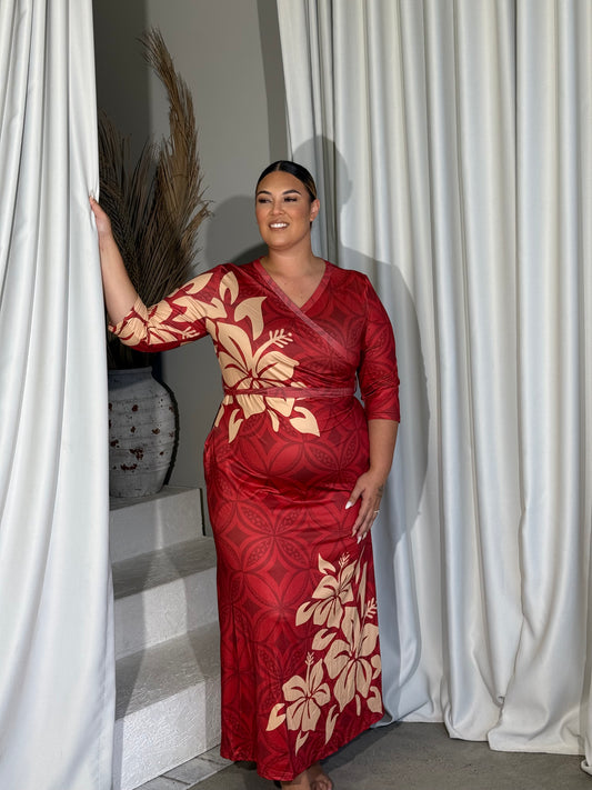 AULELEI - Maxi Wrap Dress