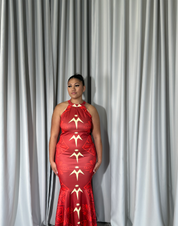 The Amoura - Halter Neck Dress