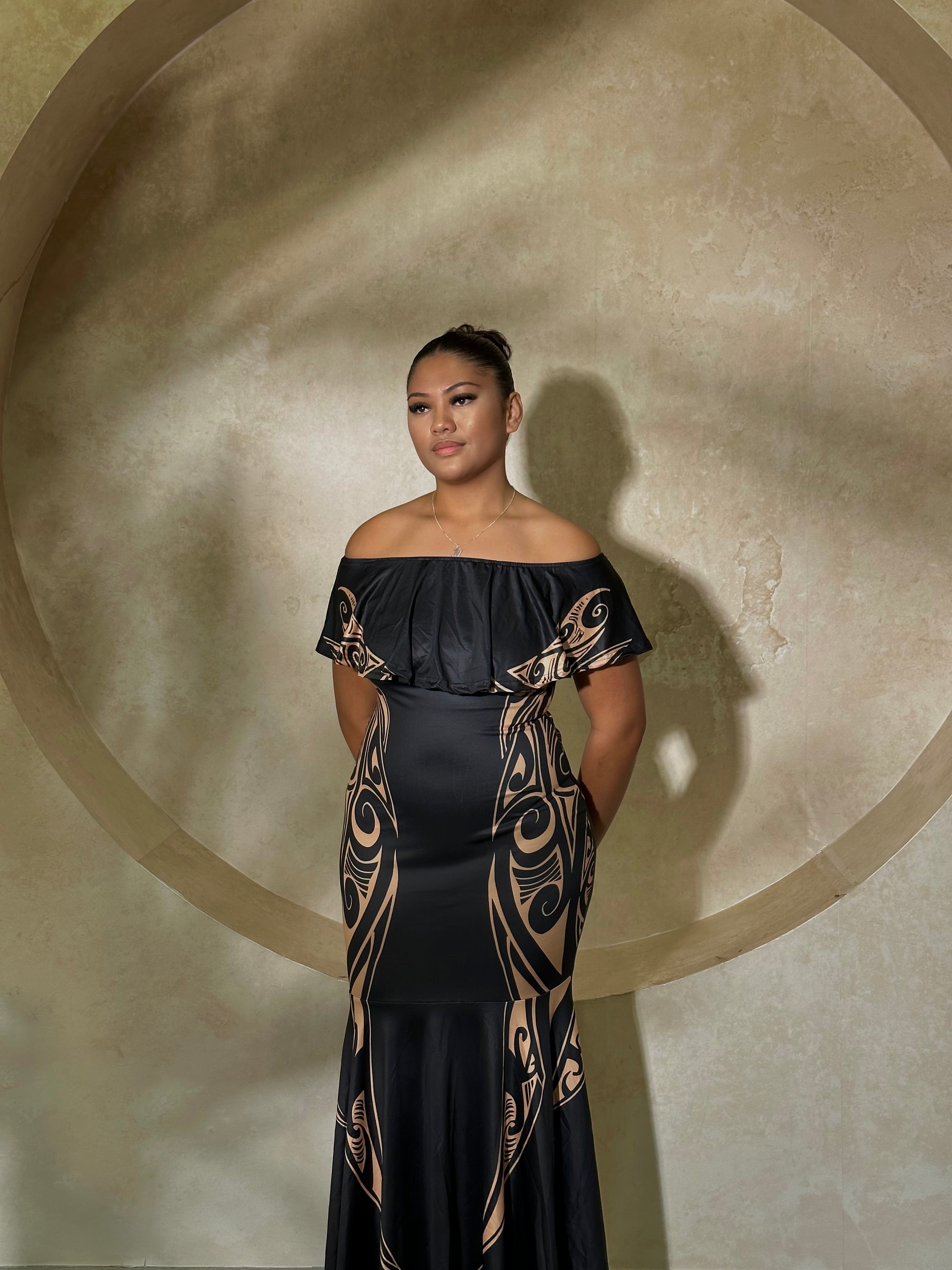 PRE ORDER ONLY - Awhea Scrunch Dress