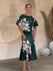 NEW - Luxe - EMERALD - Sleeve Dress