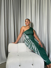 Ātaahua One-Shoulder Dress