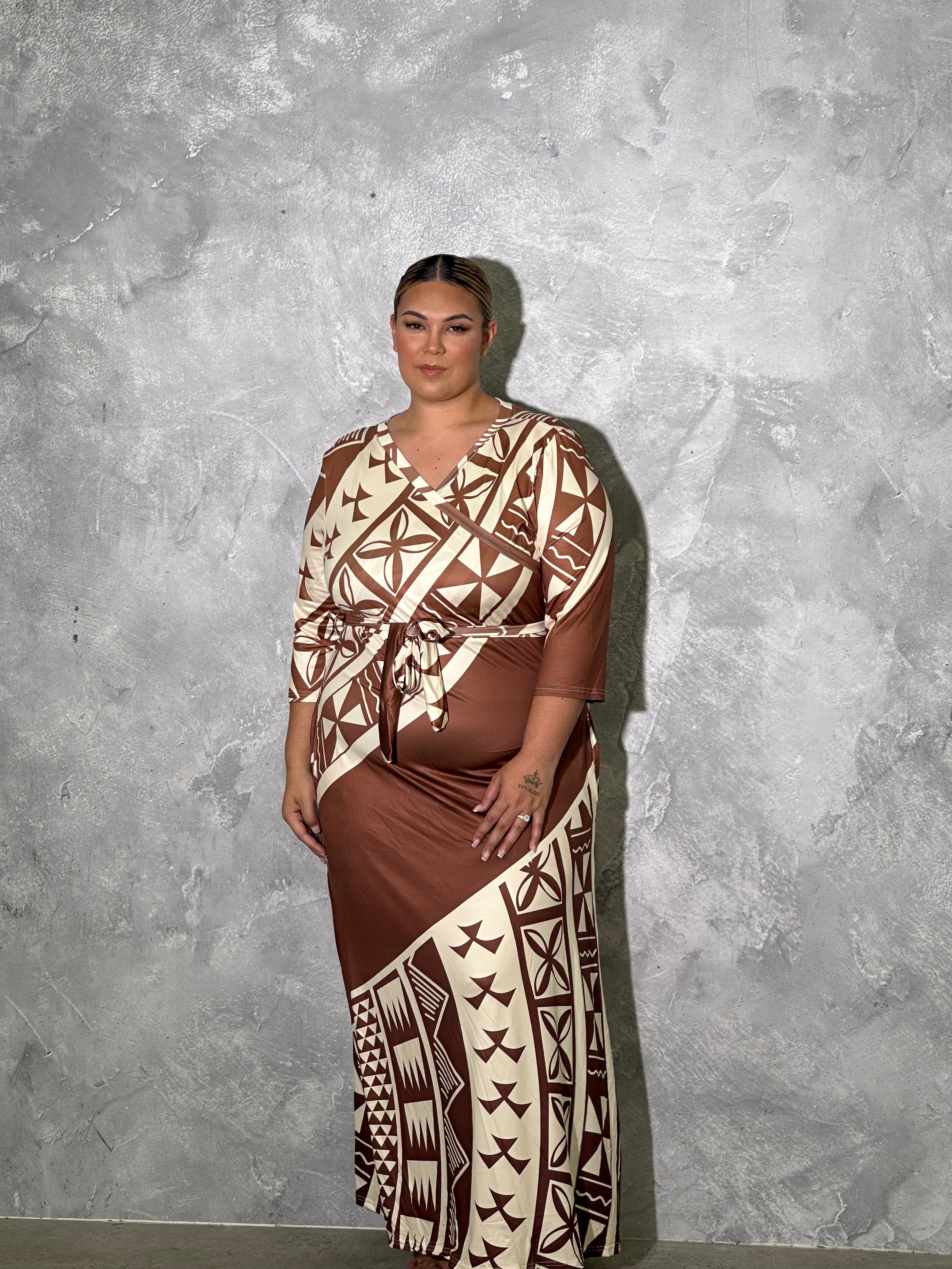 PACIFIKA Maxi Wrap Dress