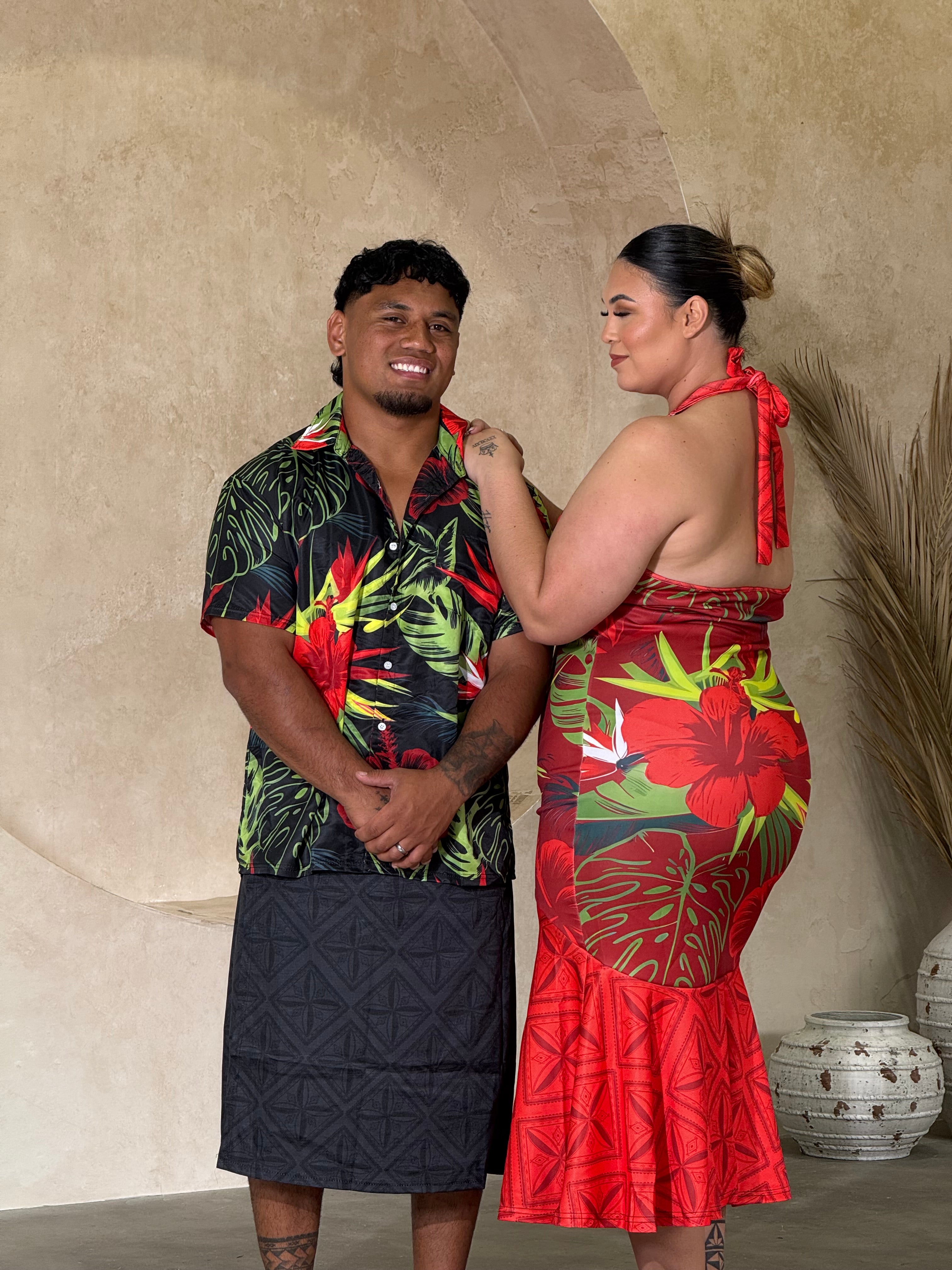 NEW - MALU ALOFA - Backless Dress