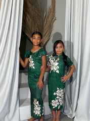 PRE ORDER Only - AULELEI - Girls Frill Puletasi