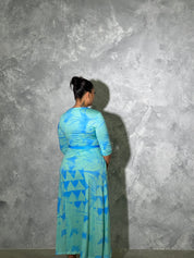 MANEA Maxi Wrap Dress