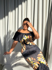 PRE ORDER ONLY - Sienna Black Off-Shoulder