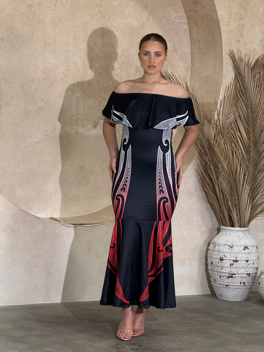 Ātaahua Scrunch Dress