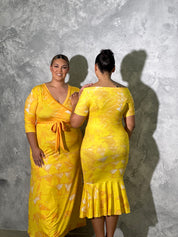 MANEA Maxi Wrap Dress