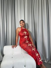 The Amoura - Halter Neck Dress