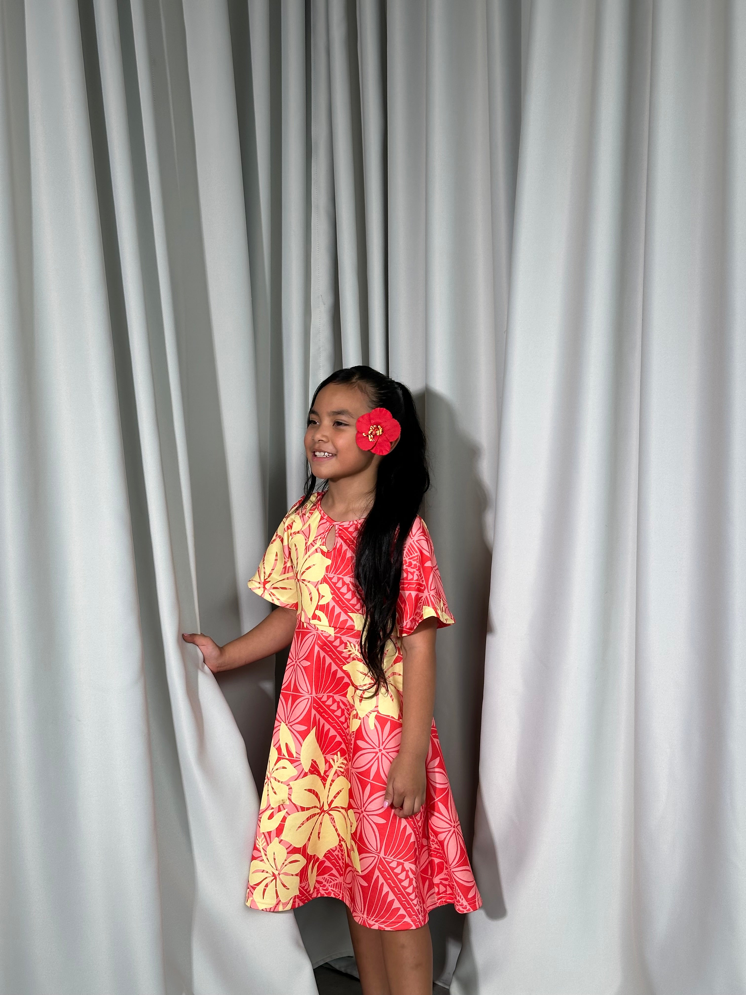 LUXE - Girls MIDI Flare Dress - PRE ORDER Only