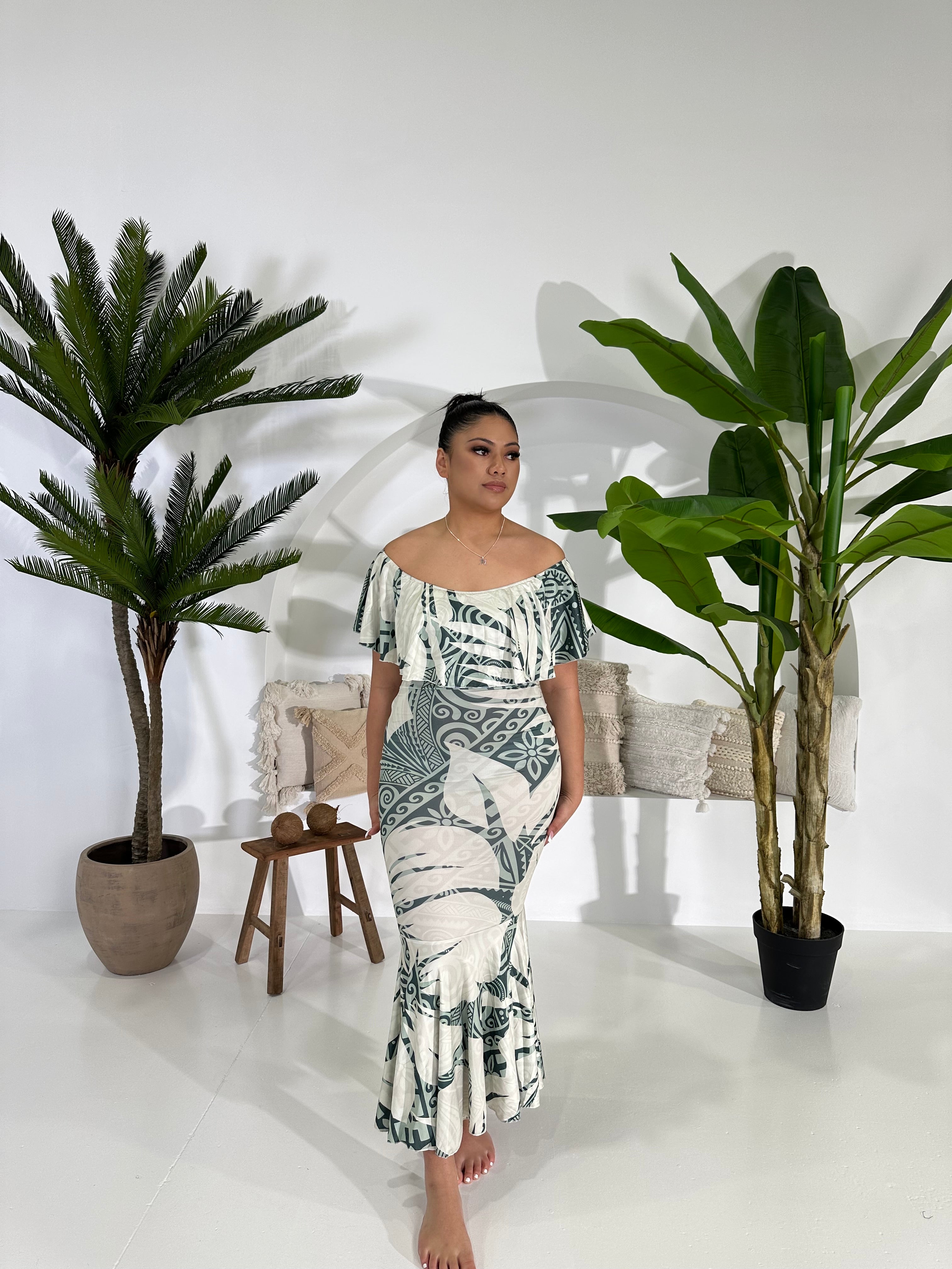 PRE ORDER - PACIFIKA -  Off Shoulder Dress
