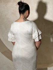 Armania - Ruffle Sleeve Puletasi