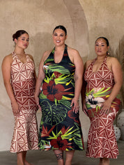 NEW - ALOFA - Backless Dress