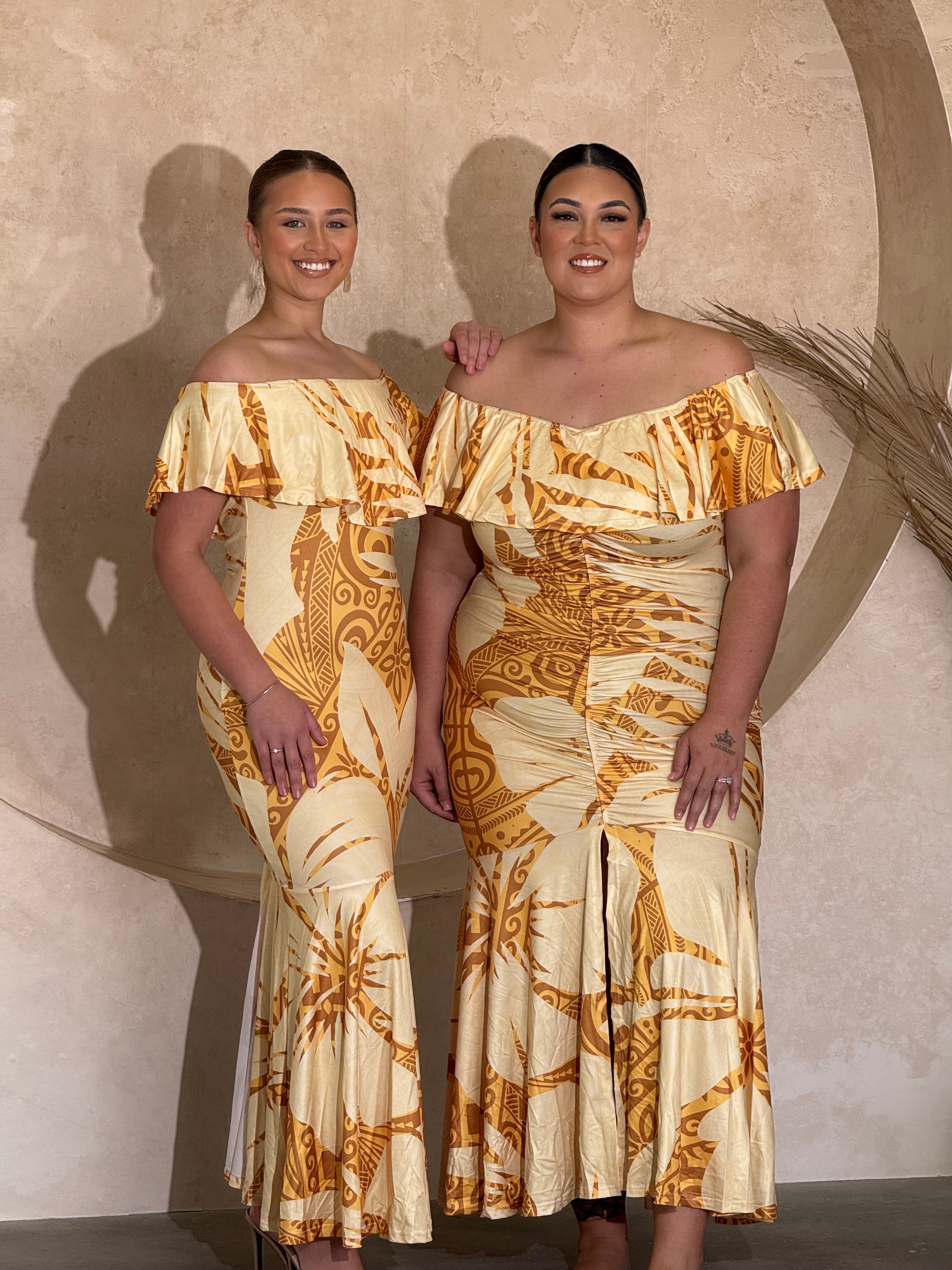 NEW- PACIFIKA - Scrunch Dress