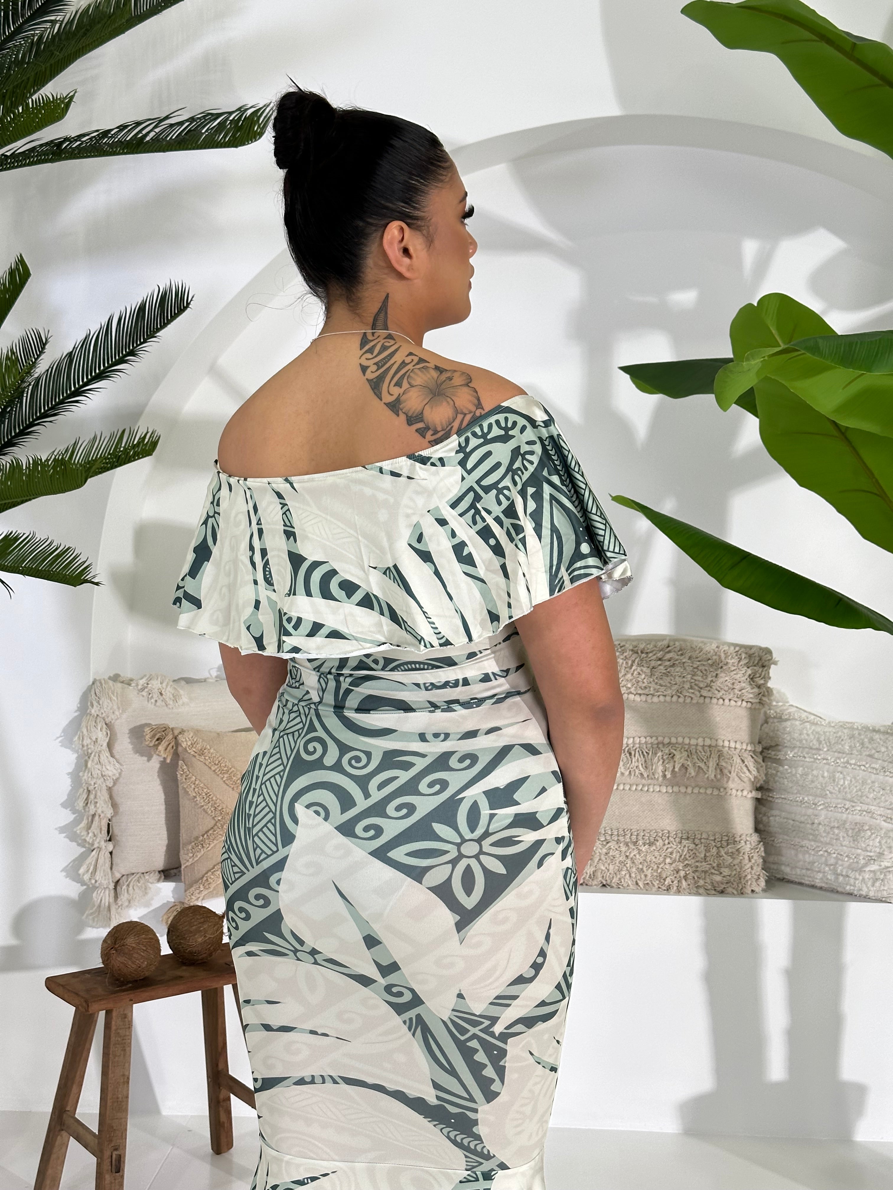 PRE ORDER - PACIFIKA -  Off Shoulder Dress