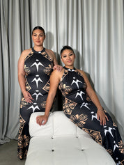 The Amoura - Halter Neck Dress